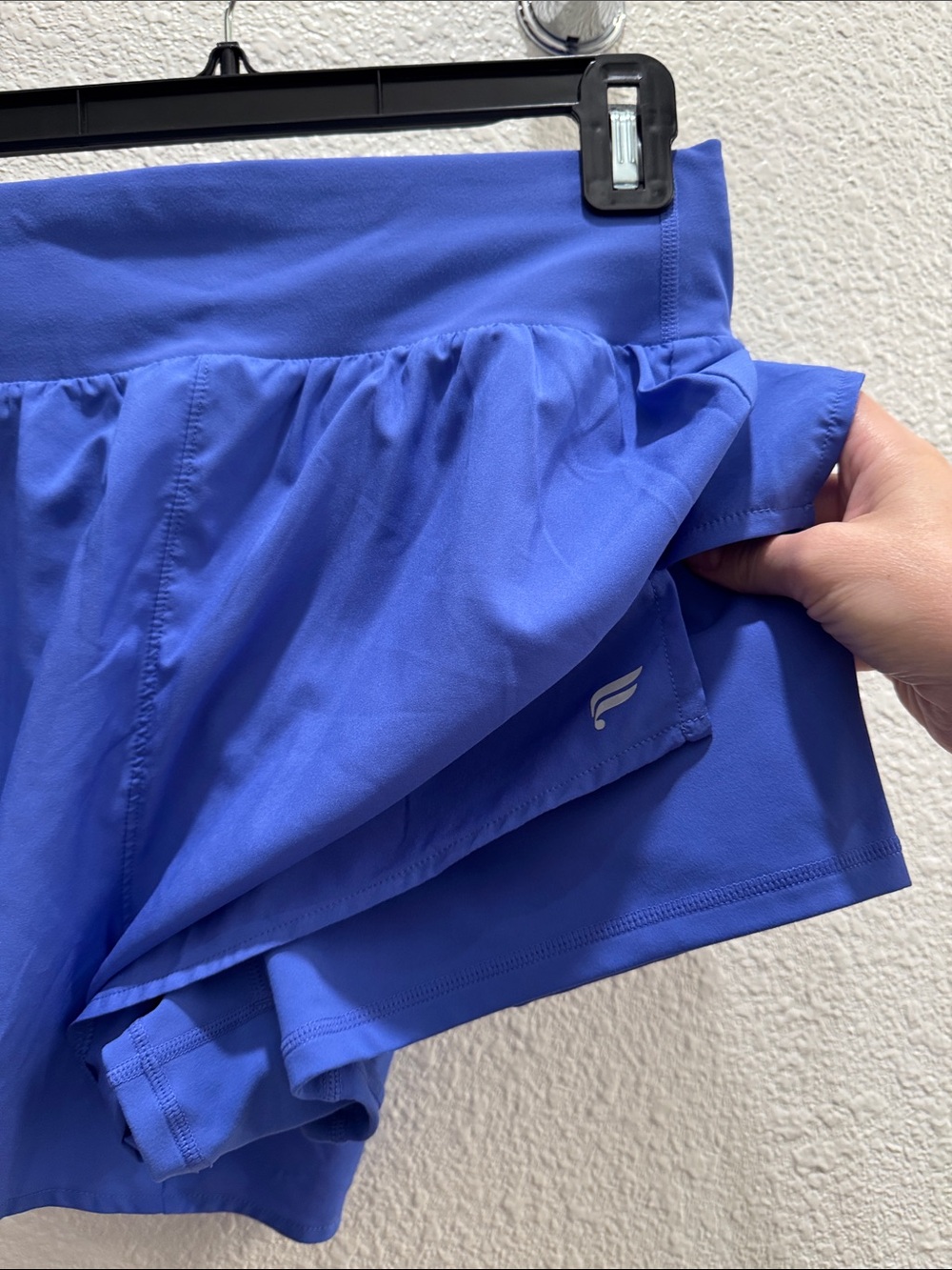 Fabletics Women's Blue Athletic Shorts - Picture 2 of 2